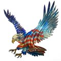 Next Innovations 36" Independence Eagle Metal Wall Art 101410051-INDEPENDENCE